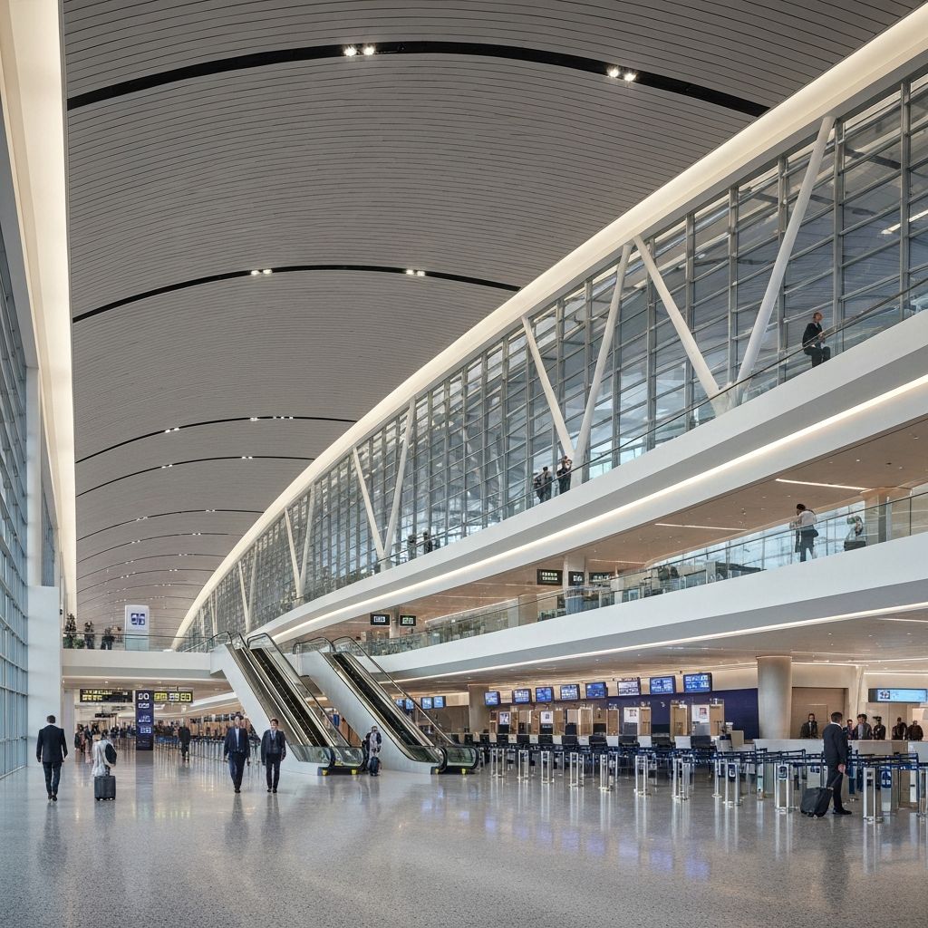Chicago O'Hare Airport Terminal